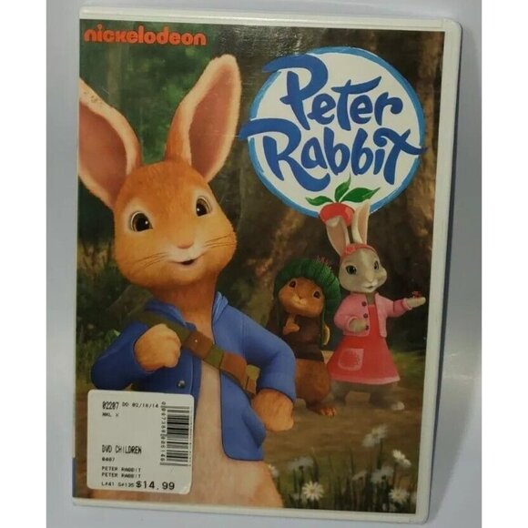 Peter Rabbit DVD Widescreen Nickelodeon Family Movie - Fun for Your Little Bunny - Picture 1 of 4